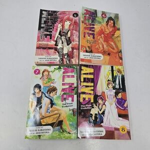 ALIVE The Final Evolution Volumes 5 6 7 8 English Manga Book Lot